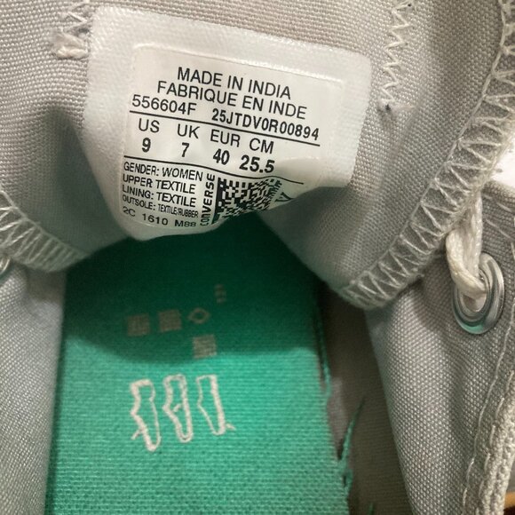 Converse All Stars Gray Women's Peace Out Low-Top - Picture 6 of 12